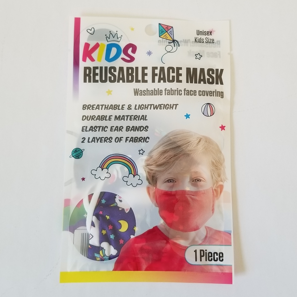 Kids Reusable Face Mask